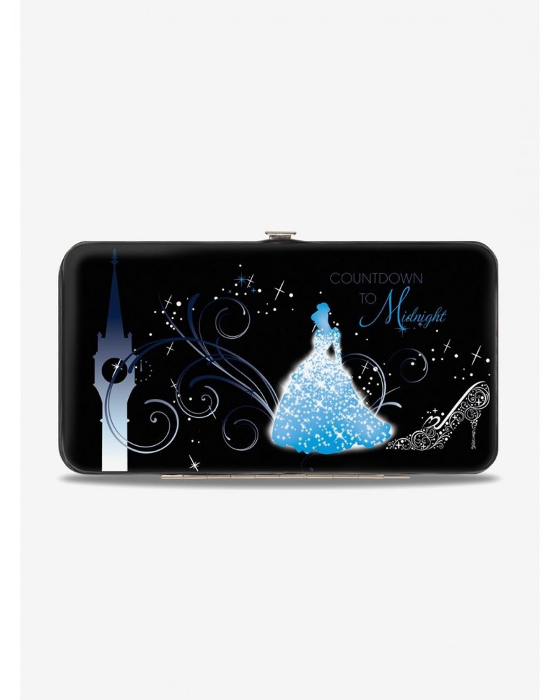 Disney Cinderella Countdown To Midnight Hinged Wallet $7.11 Wallets