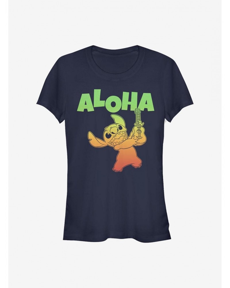 Disney Lilo & Stitch Aloha Stitch Girls T-Shirt $10.71 T-Shirts