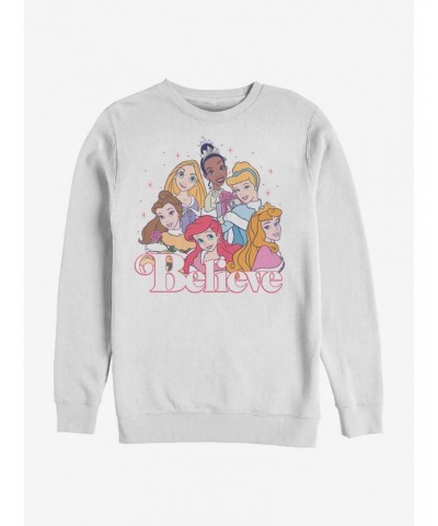 Disney Princess Believe Crew Sweatshirt $11.07 Sweatshirts