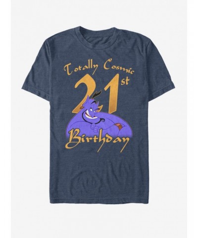 Disney Aladdin Genie Birthday 21 T-Shirt $9.56 T-Shirts