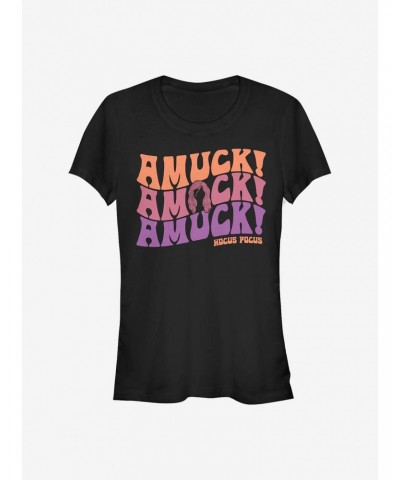 Disney Hocus Pocus Amuck Girls T-Shirt $9.96 T-Shirts