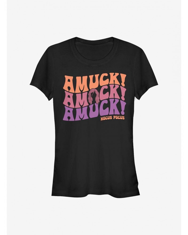 Disney Hocus Pocus Amuck Girls T-Shirt $9.96 T-Shirts