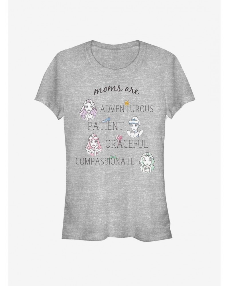 Disney Cinderella Classic Moms Princess Classic Jumble Girls T-Shirt $7.47 T-Shirts