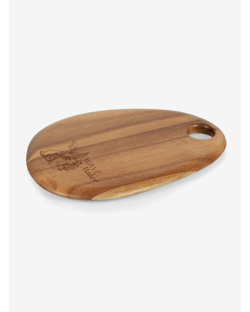 Disney The Little Mermaid Pebble Shaped Acacia Serving Board $11.07 Cutting Boards