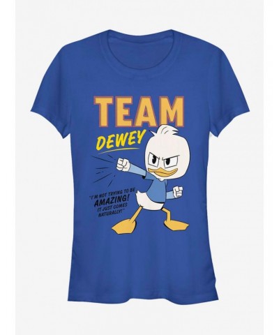 Disney DuckTales Team Dewey Girls T-Shirt $8.22 T-Shirts