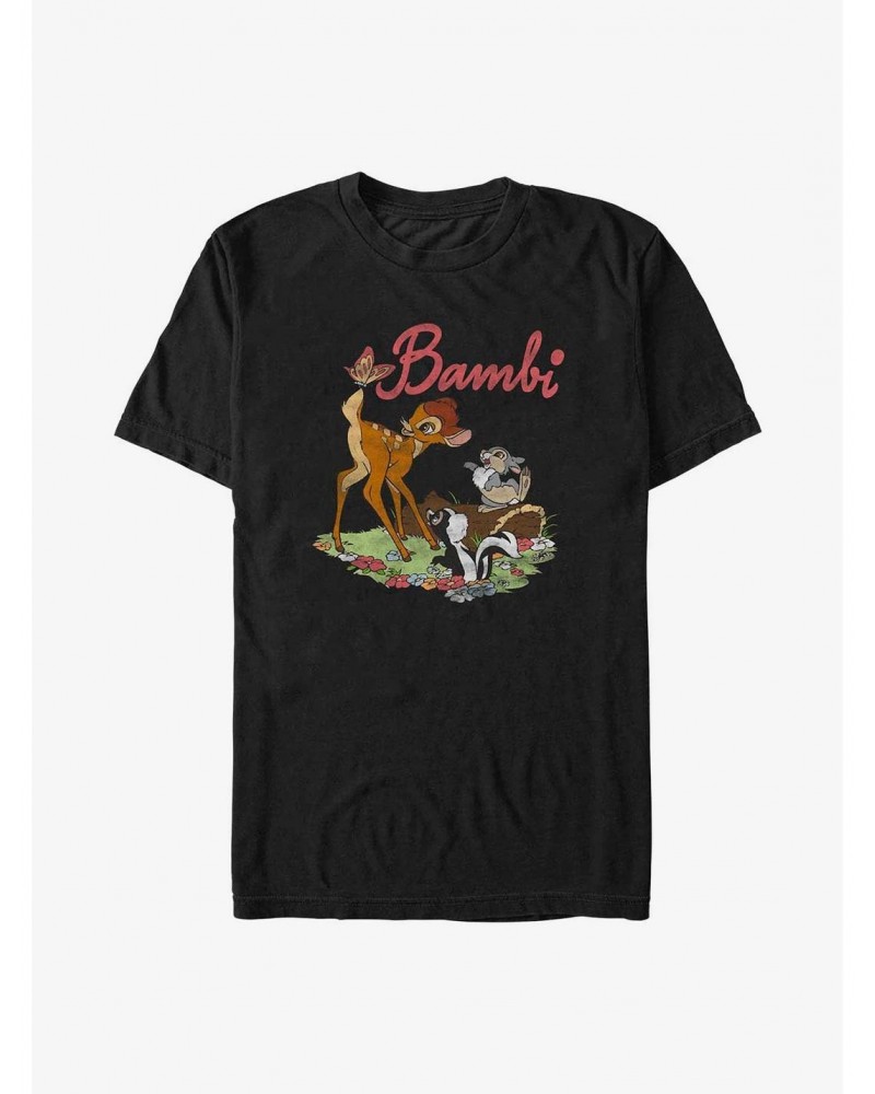 Disney Bambi Friends Logo T-Shirt $11.47 T-Shirts