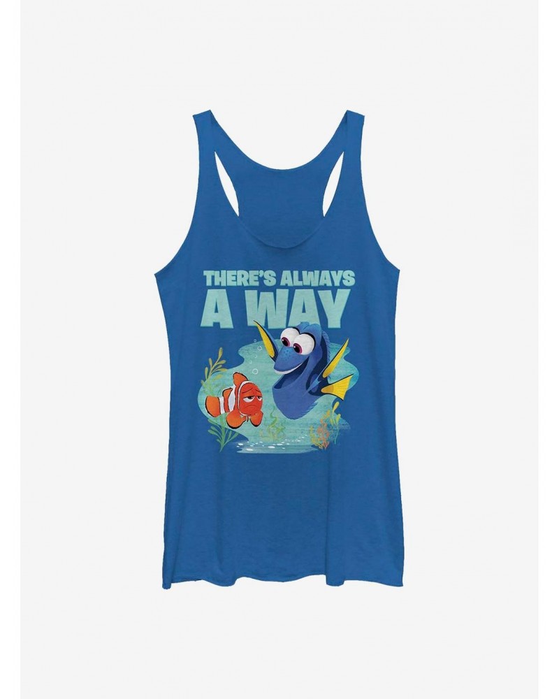 Disney Pixar Finding Nemo Always A Way Girls Tank $10.10 Tanks