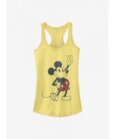 Disney Mickey Mouse Plaid Mickey Girls Tank $11.95 Tanks