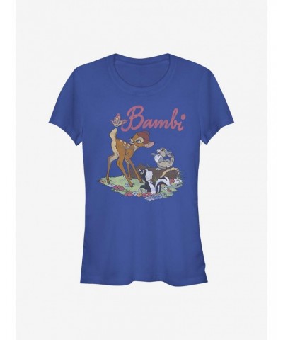 Disney Bambi Group Girls T-Shirt $10.96 T-Shirts