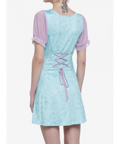 Her Universe Disney The Little Mermaid Lace-Up Sweetheart Dress $26.35 Dresses