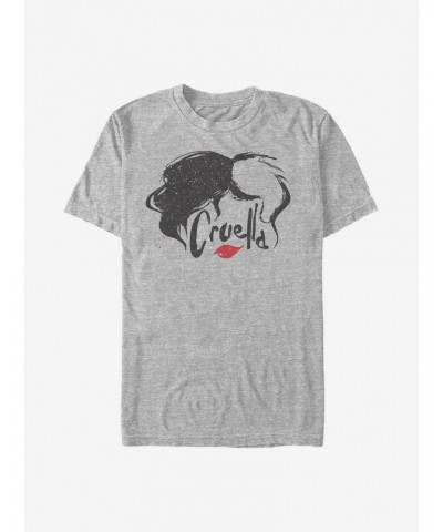 Disney Cruella Simply Cruella Infamous Hair T-Shirt $8.13 T-Shirts