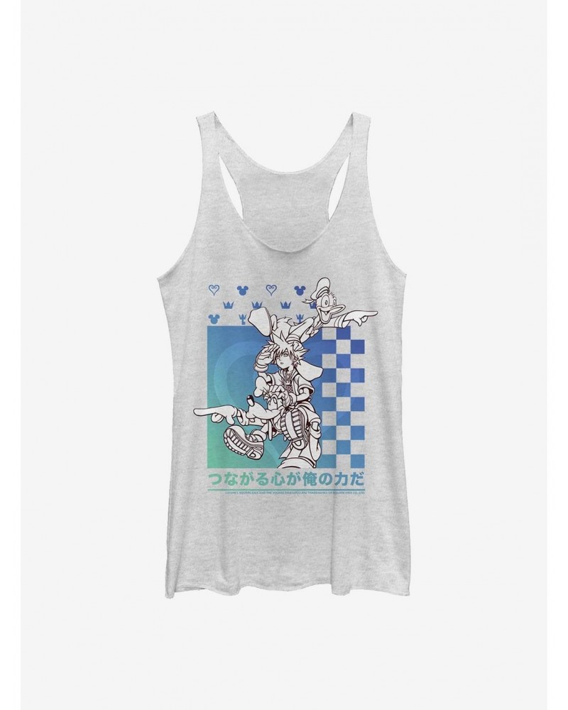 Disney Kingdom Hearts Power Friends Girls Tank Htr $12.69 Tanks