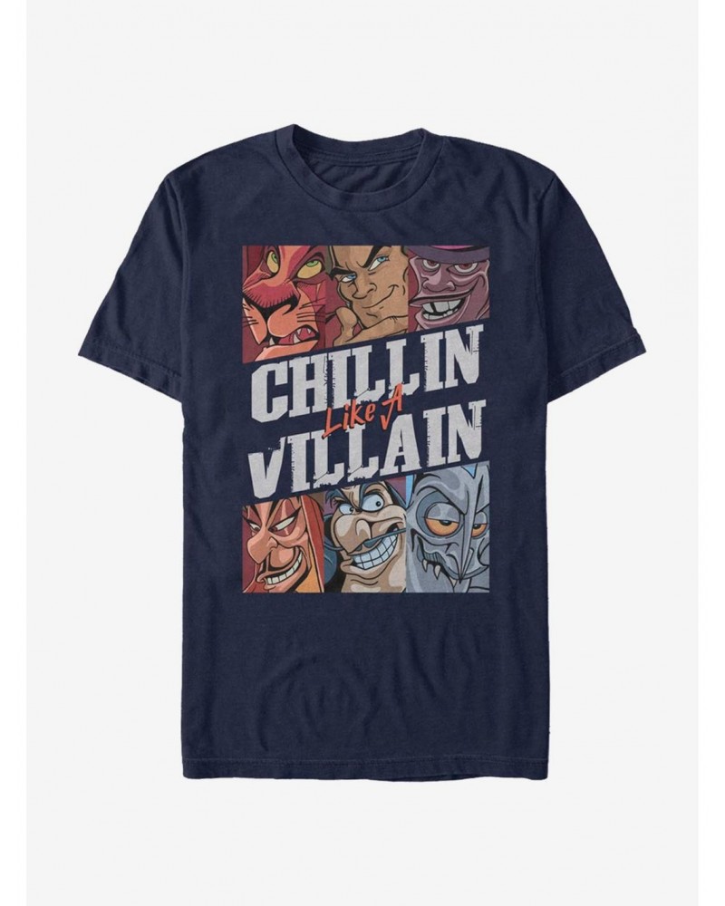 Disney Villains Villains Chills T-Shirt $11.23 T-Shirts