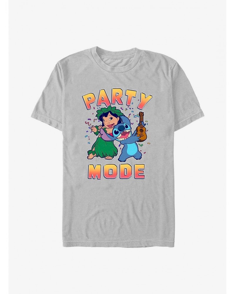 Disney Lilo & Stitch Party Mode T-Shirt $9.56 T-Shirts