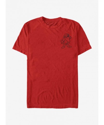 Disney Snow White Grumpy Line T-Shirt $8.84 T-Shirts