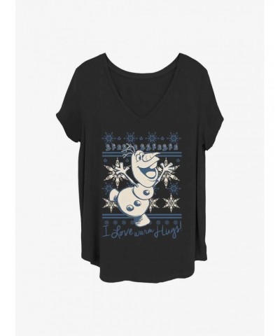 Disney Frozen Hooray Snow Girls T-Shirt Plus Size $8.67 T-Shirts