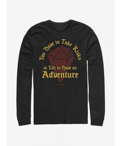 Disney Pixar Onward Risk For Adventure Long-Sleeve T-Shirt $11.52 T-Shirts