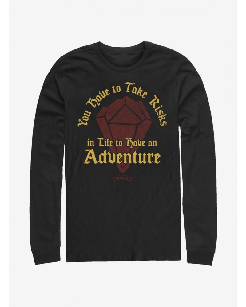 Disney Pixar Onward Risk For Adventure Long-Sleeve T-Shirt $11.52 T-Shirts