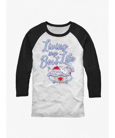 Disney Pocahontas Percy Living My Best Life Raglan T-Shirt $8.67 T-Shirts