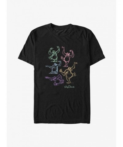 Disney The Jungle Book Dancing Louie T-Shirt $9.56 T-Shirts