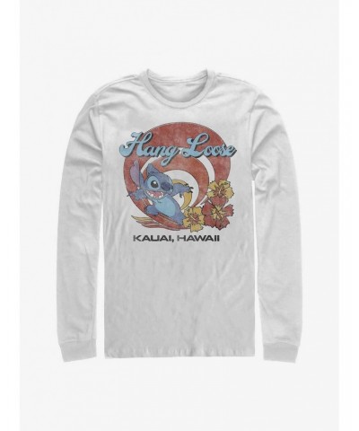 Disney Lilo & Stitch Hang Loose Long-Sleeve T-Shirt $11.84 T-Shirts