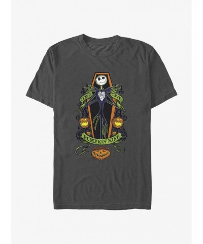 Disney The Nightmare Before Christmas Long Live Pumpkin King Jack T-Shirt $8.37 T-Shirts