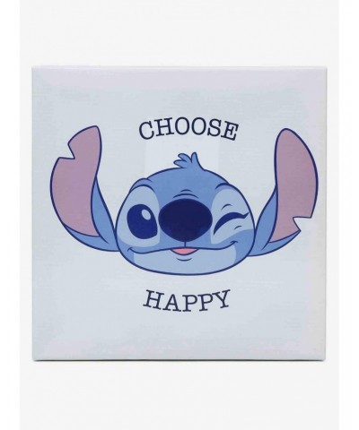 Disney Lilo & Stitch Choose Happy Canvas Wall Decor $15.56 Décor