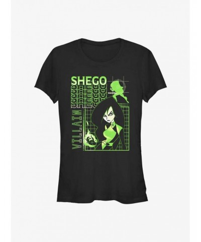 Disney Kim Possible Shego Techwear Girl's T-Shirt $9.96 T-Shirts