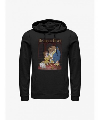 Disney Beauty and the Beast Beauty Poster Hoodie $16.61 Hoodies