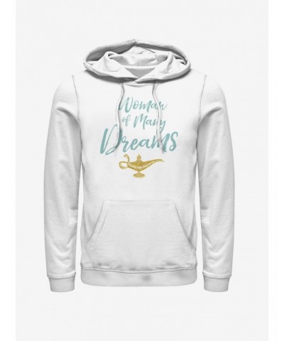 Disney Aladdin 2019 Woman of Many Dreams Cursive Hoodie $14.82 Hoodies