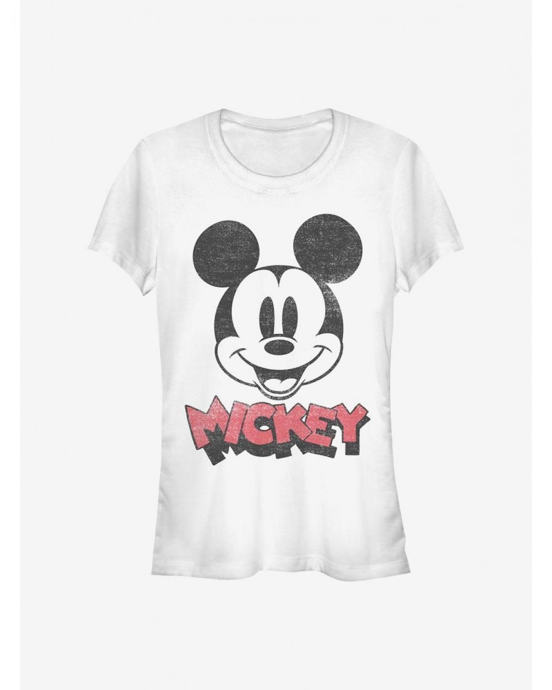 Disney Mickey Mouse Heads Up Girls T-Shirt $7.47 T-Shirts