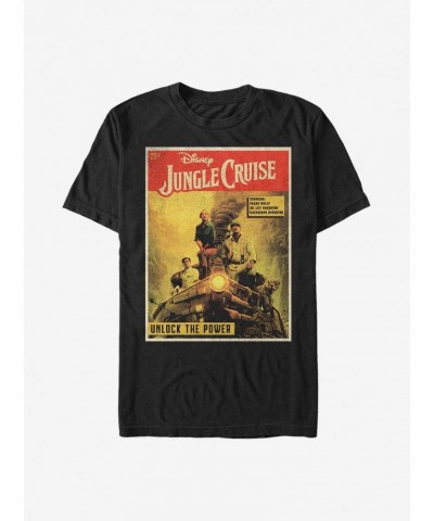 Disney Jungle Cruise Jungle Comic Cover T-Shirt $7.41 T-Shirts