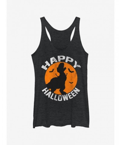 Disney Pixar Toy Story Halloween Rex Silhouette Girls Tank Top $10.36 Tops