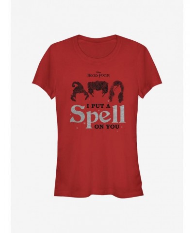 Disney Hocus Pocus I Put A Spell On You Girls T-Shirt $11.21 T-Shirts