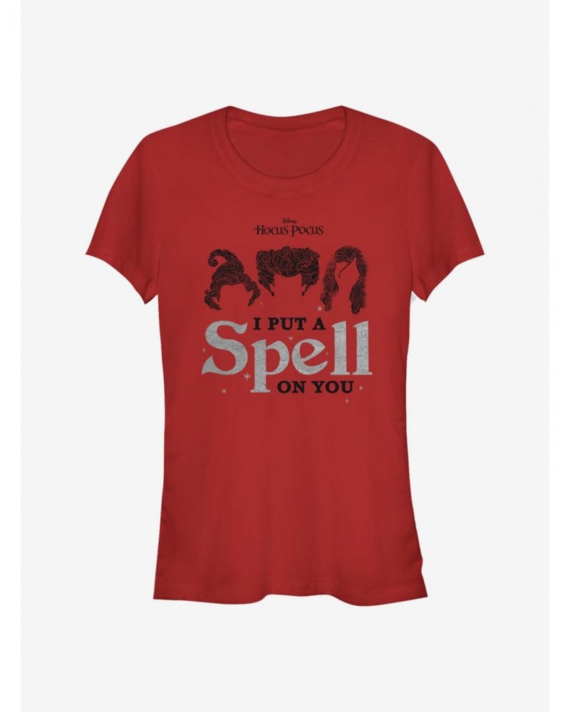 Disney Hocus Pocus I Put A Spell On You Girls T-Shirt $11.21 T-Shirts