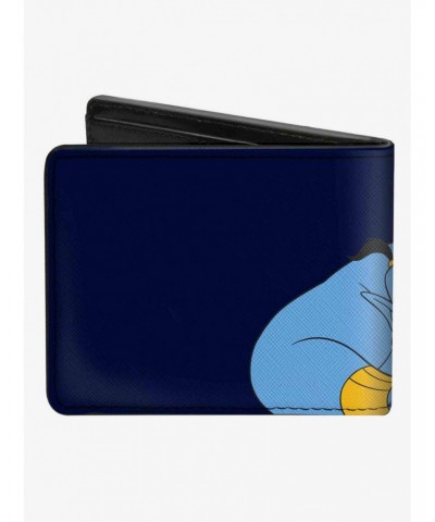 Disney Aladdin Genie Applause Pose Neon Bifold Wallet $9.61 Wallets