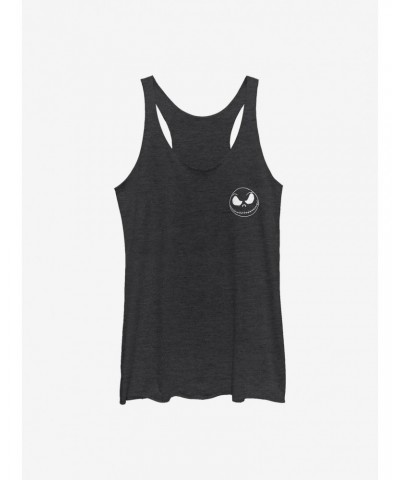 Disney The Nightmare Before Christmas Jack Pocket Scribble Girls Tank $10.36 Tanks