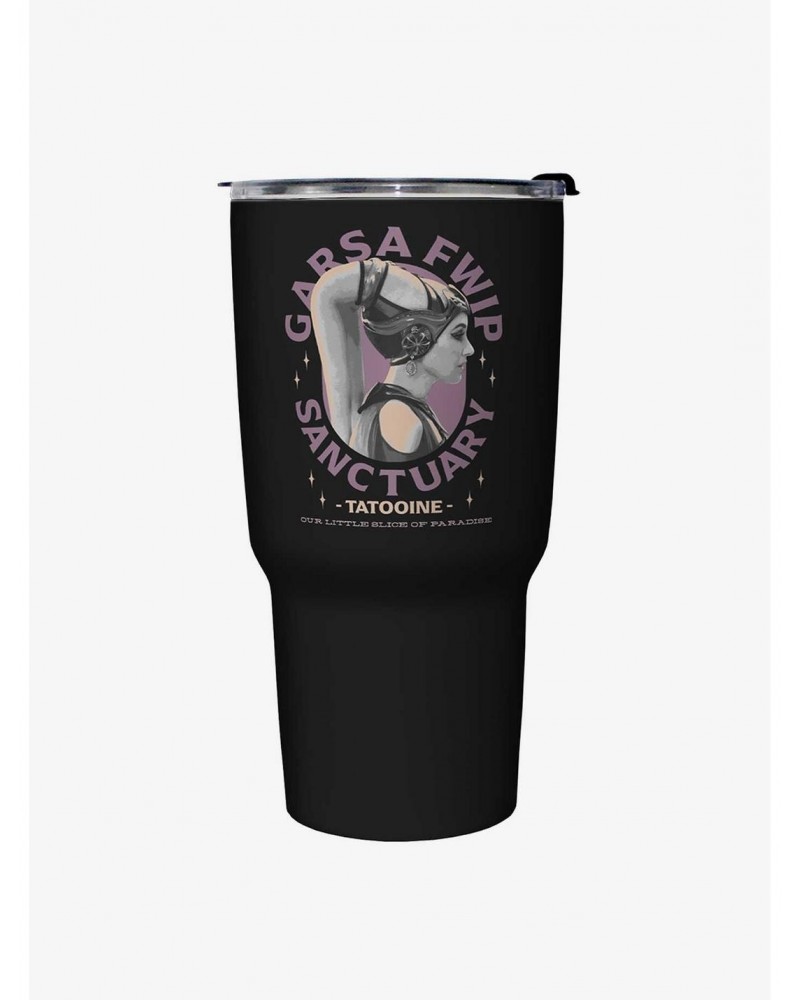 Star Wars The Book of Boba Fett Desert Team Black Stainless Steel Travel Mug $10.17 Mugs