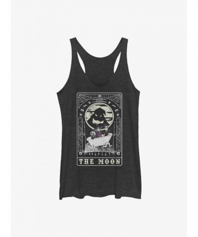 The Nightmare Before Christmas Oogie Boogie The Moon Tarot Girls Tank Top $8.03 Tops