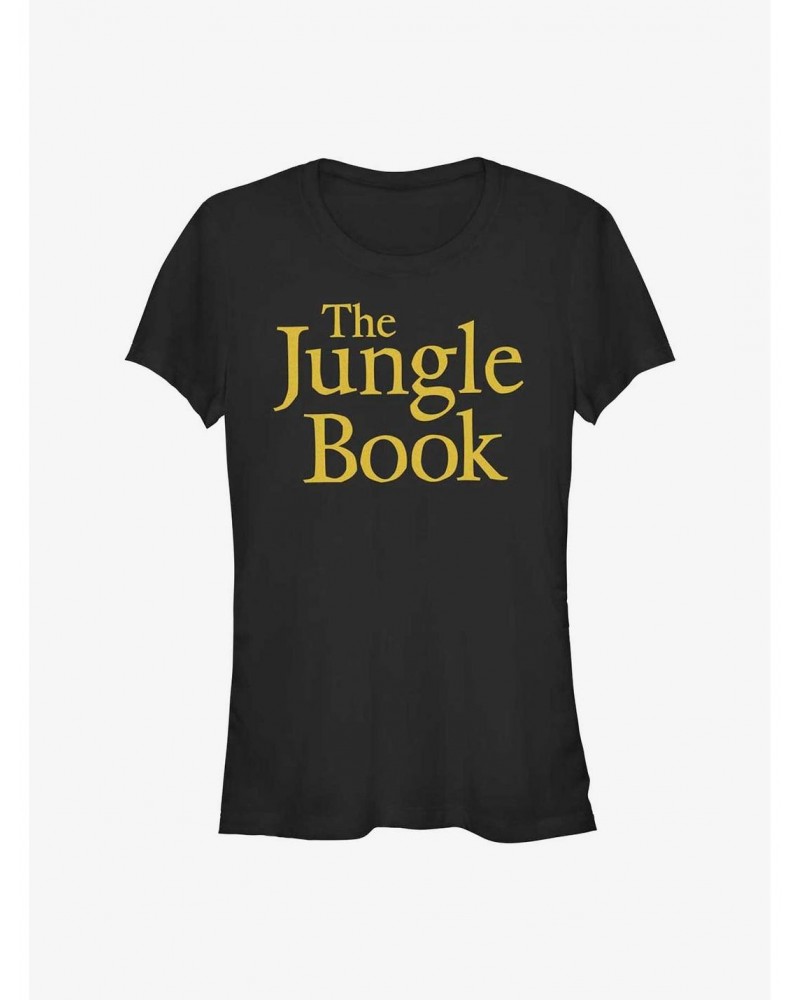 Disney The Jungle Book Logo Girls T-Shirt $10.21 T-Shirts