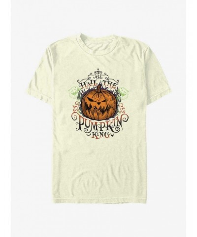 Disney The Nightmare Before Christmas All Hail The Pumpkin King T-Shirt $11.23 T-Shirts