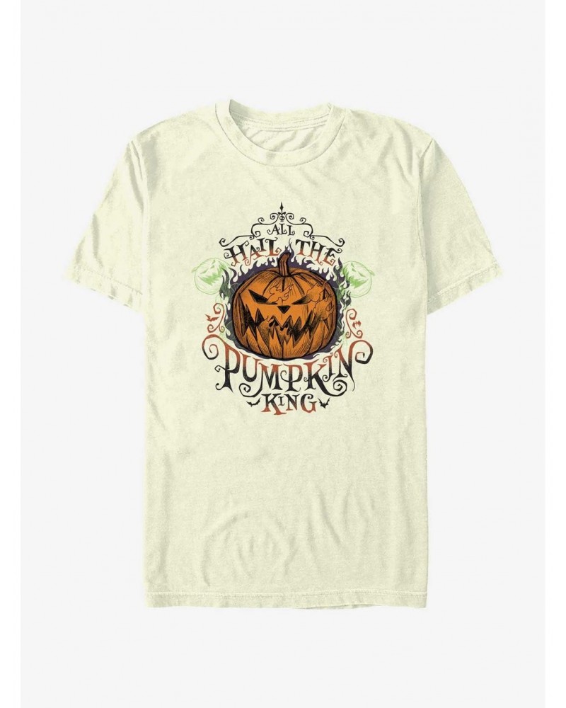 Disney The Nightmare Before Christmas All Hail The Pumpkin King T-Shirt $11.23 T-Shirts