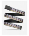 Disney Mickey Mouse Poses Gray Clamp Belt $5.67 Belts