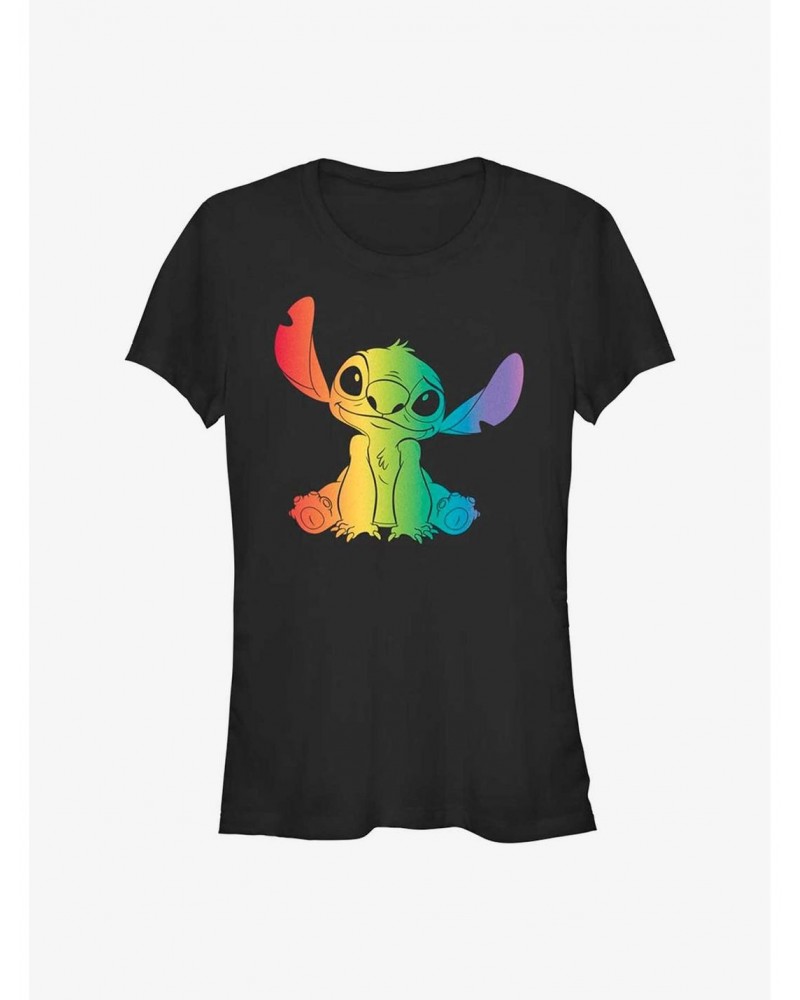 Disney Lilo & Stitch Stitch Fill Pride T-Shirt $11.45 T-Shirts