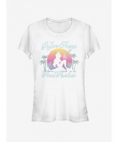 Disney The Little Mermaid Palm Ariel Girls T-Shirt $8.22 T-Shirts