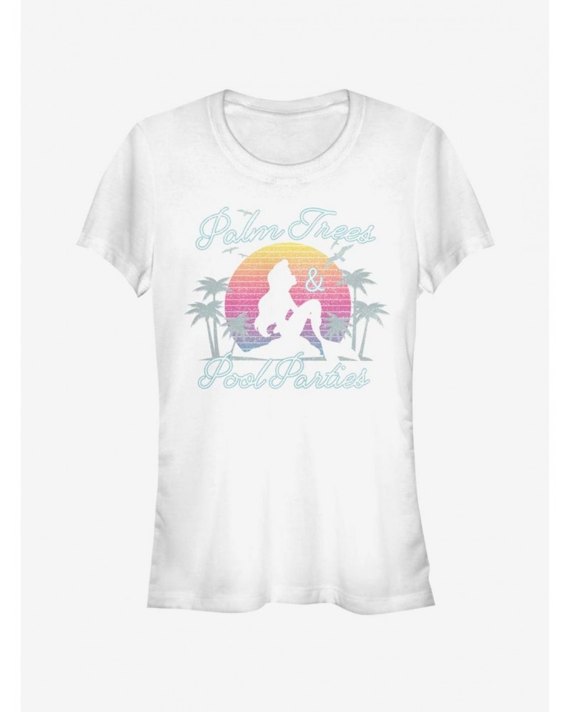 Disney The Little Mermaid Palm Ariel Girls T-Shirt $8.22 T-Shirts