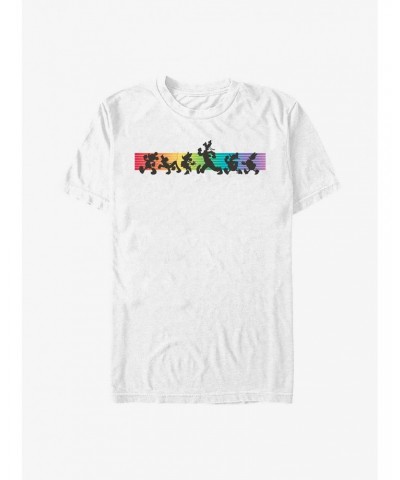 Disney Mickey Mouse Whole Crew Pride T-Shirt $11.47 T-Shirts