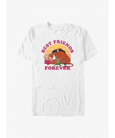 Disney The Lion King Timon & Pumbaa Best Friends Forever T-Shirt $9.56 T-Shirts