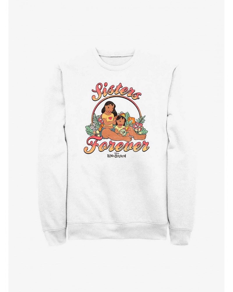 Disney Lilo & Stitch Sisters Forever Sweatshirt $18.45 Sweatshirts