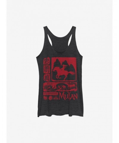 Disney Mulan Live Action Panels Girls Tank $10.36 Tanks